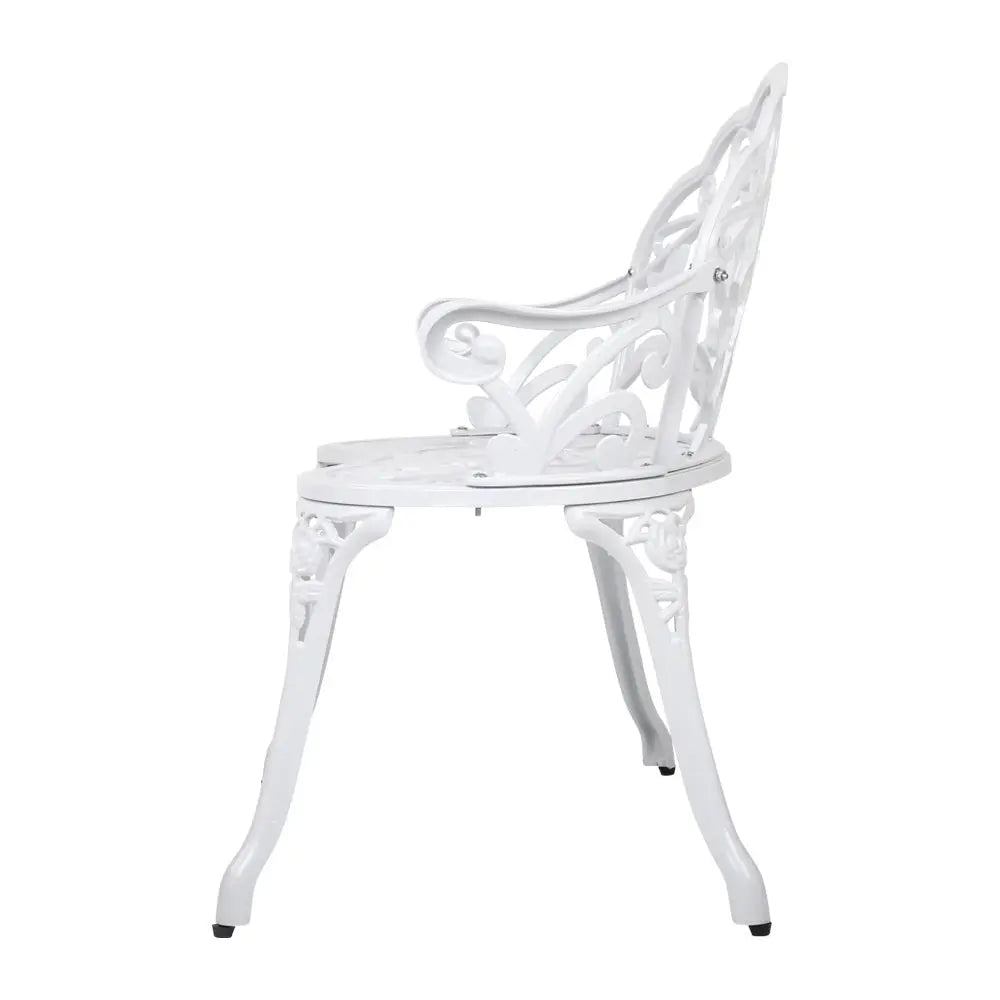 Gardeon Victorian Garden Bench White Deals499