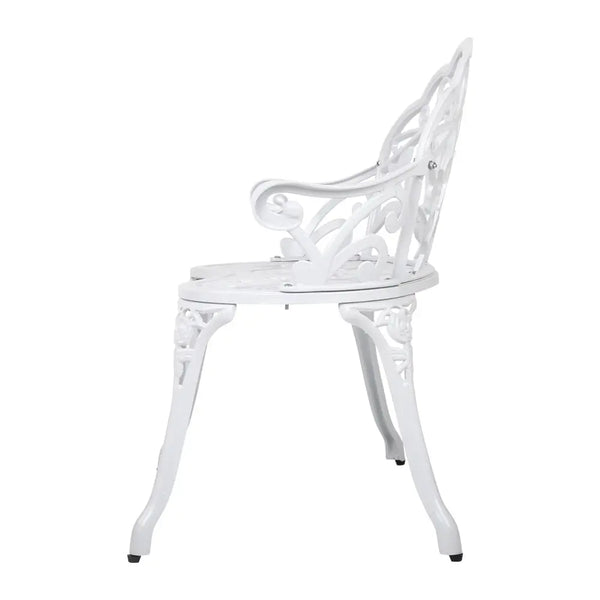 Gardeon Victorian Garden Bench White Deals499