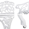 Gardeon Victorian Garden Bench White Deals499