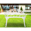 Gardeon Victorian Garden Bench White Deals499