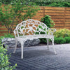 Gardeon Victorian Garden Bench White Deals499