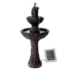 Gardeon Water Solar Fountain Outdoor Bird Bath Peacock Cascading Deals499