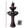 Gardeon Water Solar Fountain Outdoor Bird Bath Peacock Cascading Deals499