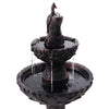 Gardeon Water Solar Fountain Outdoor Bird Bath Peacock Cascading Deals499