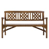 Gardeon Wooden Garden Bench 3 Seat Patio Furniture Timber Outdoor Lounge Chair Natural Deals499