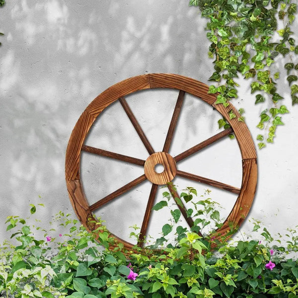 Gardeon Wooden Wagon Wheel Deals499