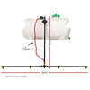 Giantz 1.5M ATV Adjustable Weed Sprayer Boom Deals499