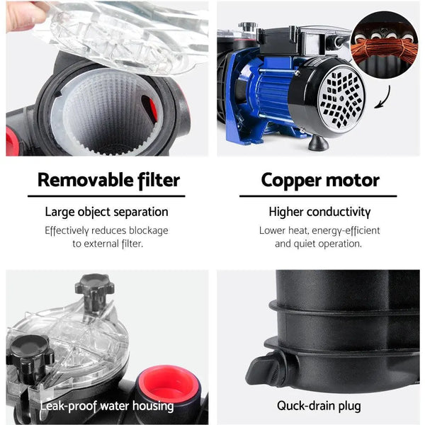 Giantz 1200W Swimming Pool Water Pump Deals499