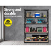 Giantz 2.4MX1.8M Garage Shelving Warehouse Rack Pallet Racking Storage Steel Black Deals499