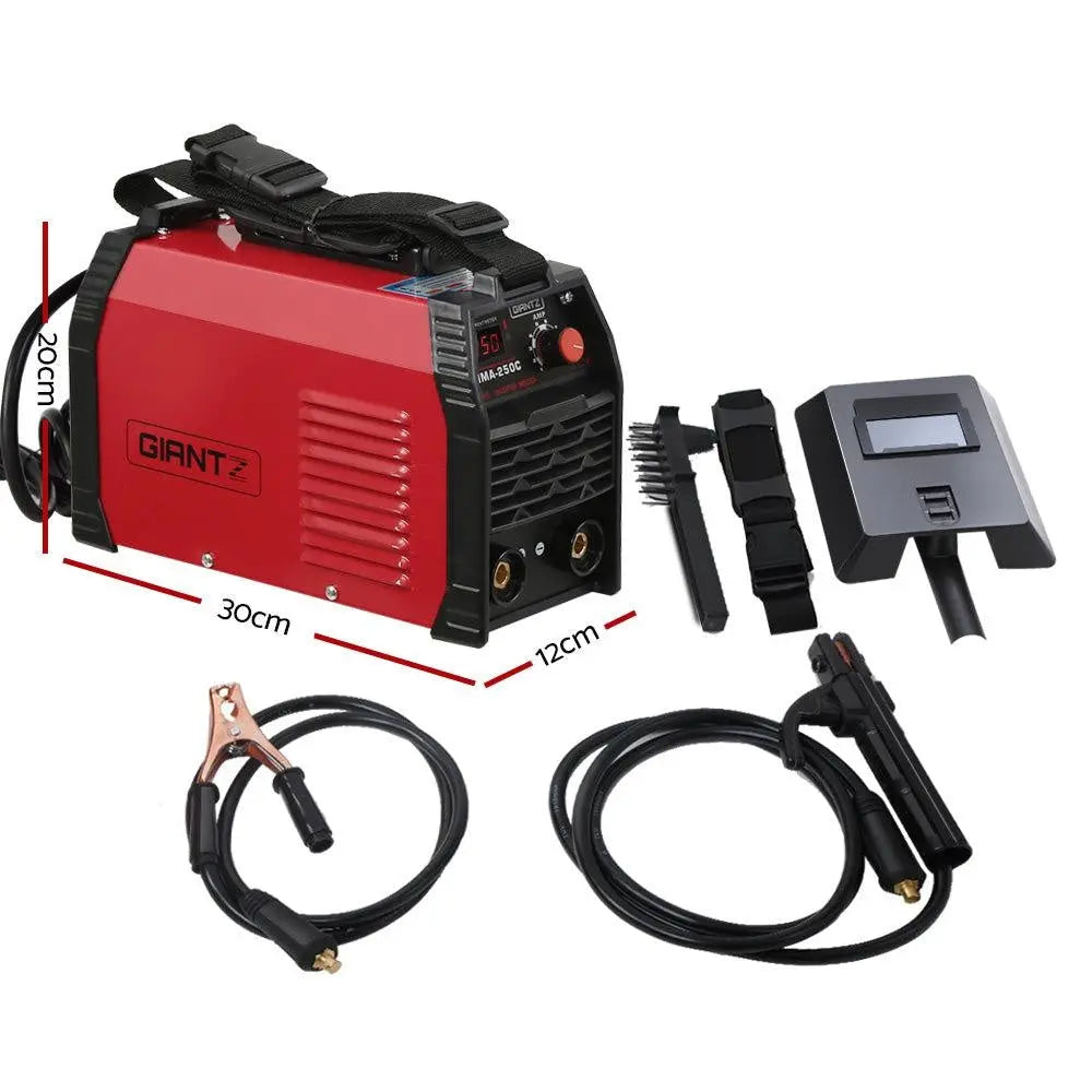 Giantz 250 Amp Inverter Welder MMA ARC DC IGBT Welding Machine Stick Portable Deals499