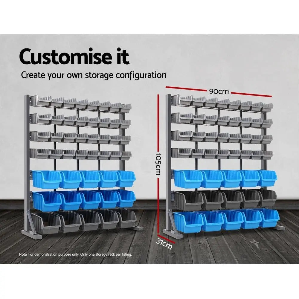 Giantz 47 Bin Storage Shelving Rack Deals499