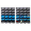 Giantz 48 Bin Wall Mounted Rack Storage Organiser Deals499