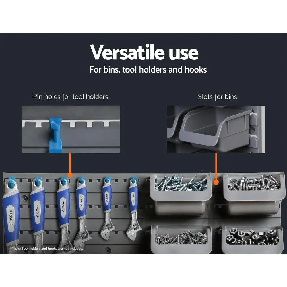 Giantz 48 Bin Wall Mounted Rack Storage Organiser Deals499