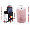 Giantz 5KM Solar Electric Fence Energiser Energizer 0.15J + 2000M Poly Fencing Wire Tape Deals499