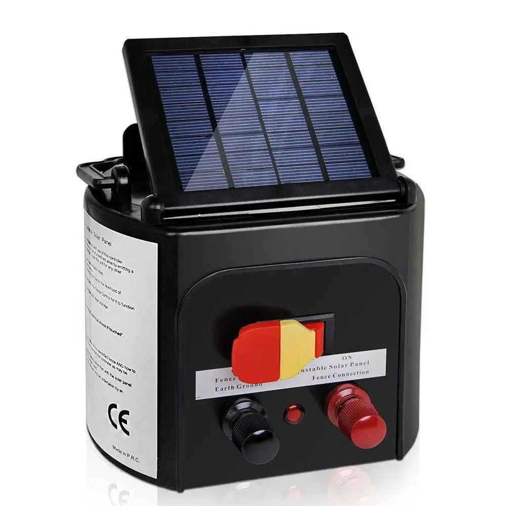 Giantz 5km Solar Electric Fence Charger Energiser Deals499