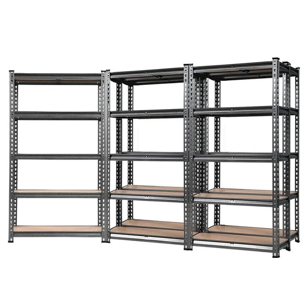 Giantz 5x1.5M Warehouse Racking Shelving Storage Rack Steel Garage Shelf Shelves Deals499