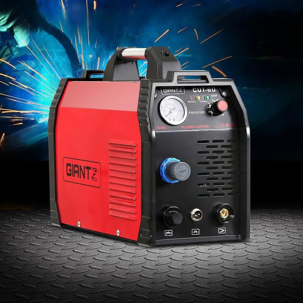 Giantz 60Amp Inverter Welder Plasma Cutter Gas DC iGBT Welding Machine Portable Deals499