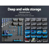 Giantz 88 Parts Wall-Mounted Storage Bin Rack Tool Garage Shelving Organiser Box Deals499