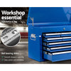 Giantz 9 Drawer Mechanic Tool Box Cabinet Storage - Blue Deals499