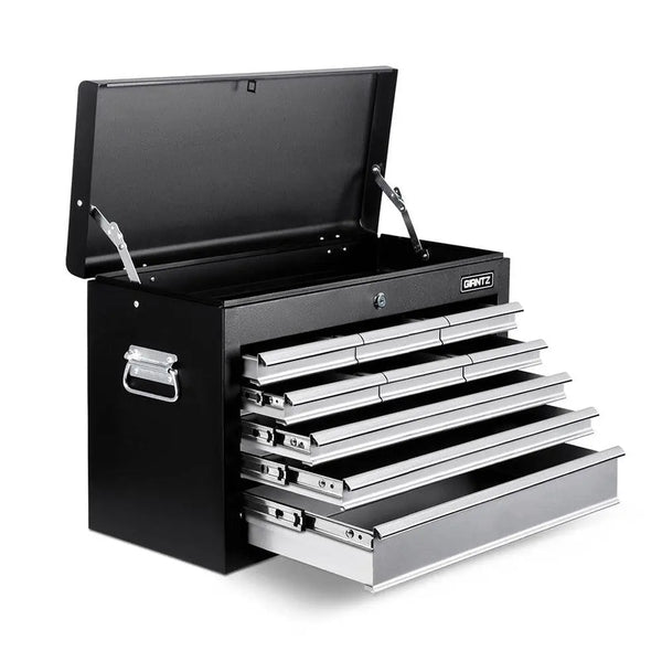 Giantz 9 Drawer Mechanic Tool Box Storage - Black & Grey Deals499