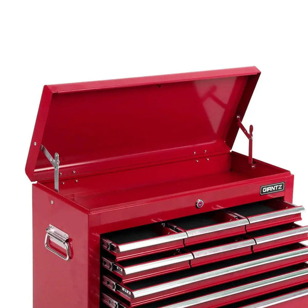 Giantz 9 Drawer Mechanic Tool Box Storage - Red Deals499