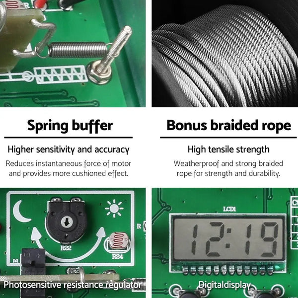 Giantz Automatic Chicken Coop Door Opener Cage Closer Deals499