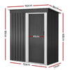 Giantz Garden Shed Outdoor Storage Sheds Tool Workshop 1.62x0.86M Deals499