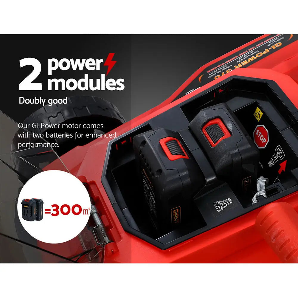 Giantz Lawn Mower 40V Battery Only Cordless 20V x2 Fits LI37 from Deals499 at Deals499