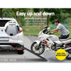 Giantz Motorcycle Carrier 2 Arms Rack Ramp Motorbike Dirt Bike 2"Hitch Towbar Deals499