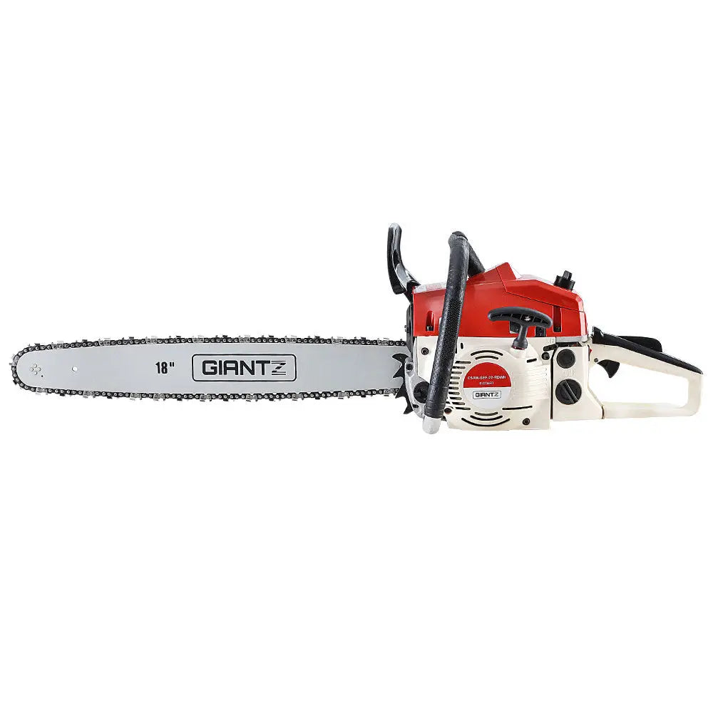 Giantz Petrol Chainsaw Commercial E-Start 18'' Deals499