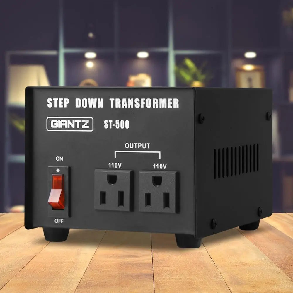 Giantz Stepdown Transformer 500W 240V to 110V Deals499