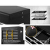 Giantz Tool Box Chest Trolley 16 Drawers Cabinet Cart Garage Toolbox Black Deals499