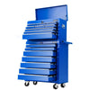 Giantz Tool Chest and Trolley Box Cabinet 16 Drawers Cart Garage Storage Blue Deals499