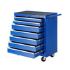 Giantz Tool Chest and Trolley Box Cabinet 7 Drawers Cart Garage Storage Blue Deals499