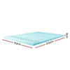 Giselle Bedding 11-zone Memory Foam Mattress Topper 8cm - Queen Giselle