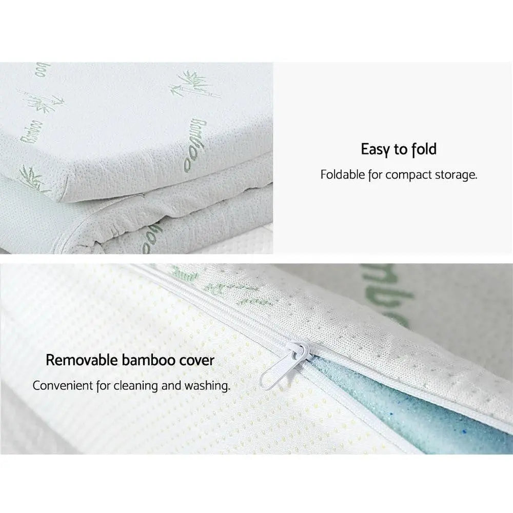 Giselle Bedding 11-zone Memory Foam Mattress Topper 8cm - Queen Giselle