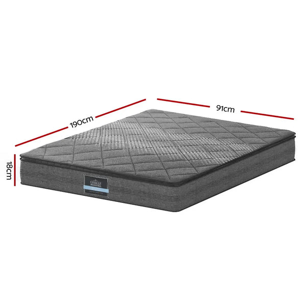 Giselle Bedding 18cm Mattress Pillow Top Single from Deals499 at Deals499