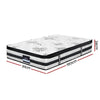 Giselle Bedding Algarve Euro Top Pocket Spring Mattress 34cm Thick Single Giselle