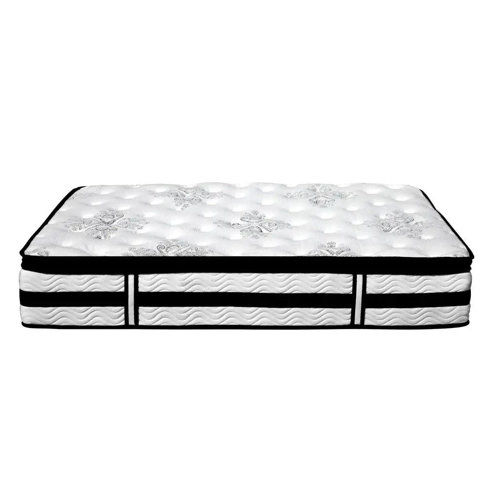 Giselle Bedding Algarve Euro Top Pocket Spring Mattress 34cm Thick Single Giselle