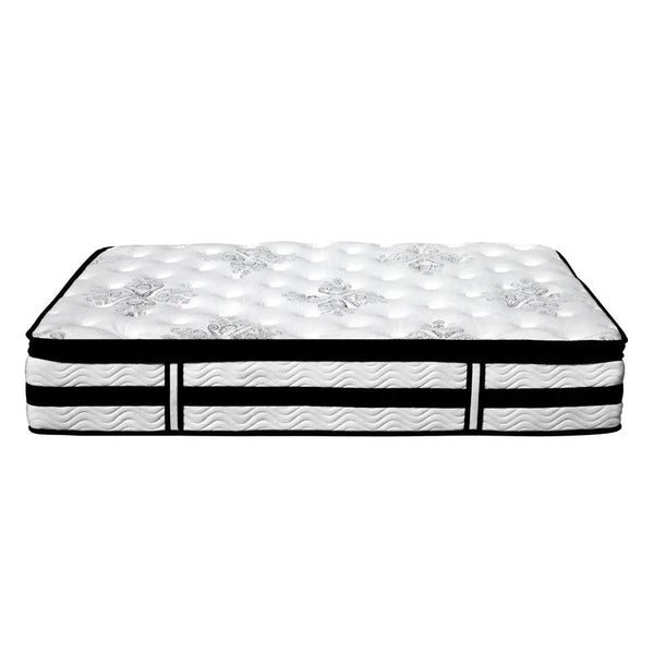 Giselle Bedding Algarve Euro Top Pocket Spring Mattress 34cm Thick Single Giselle