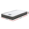 Giselle Bedding Alzbeta Bonnell Spring Mattress 16cm Thick King Single Giselle
