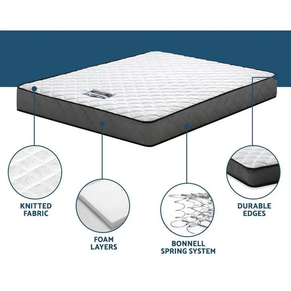 Giselle Bedding Alzbeta Bonnell Spring Mattress 16cm Thick Queen Giselle
