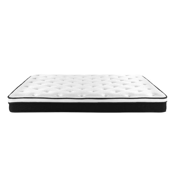 Giselle Bedding Bonita Euro Top Bonnell Spring Mattress 21cm Thick Double Giselle