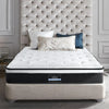 Giselle Bedding Bonita Euro Top Bonnell Spring Mattress 21cm Thick Double Giselle
