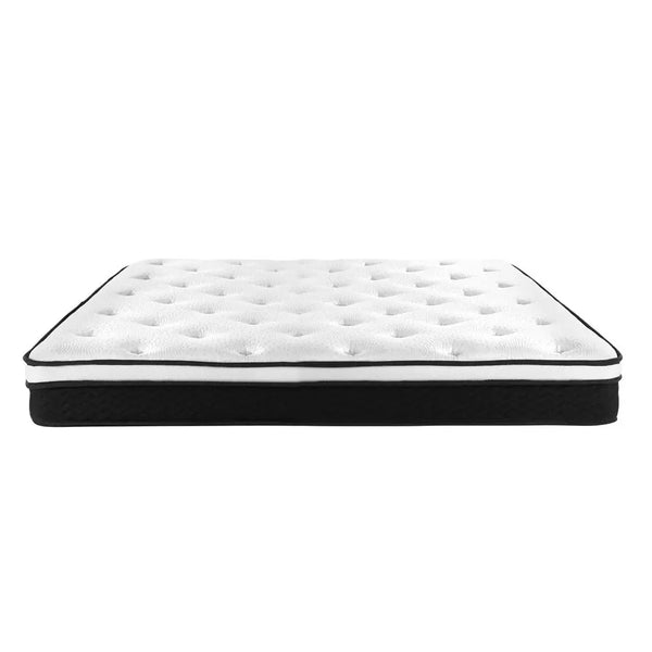 Giselle Bedding Bonita Euro Top Bonnell Spring Mattress 21cm Thick Single Giselle