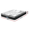 Giselle Bedding Como Euro Top Pocket Spring Mattress 32cm Thick King Giselle