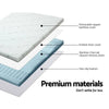 Giselle Bedding Cool Gel 7-zone Memory Foam Mattress Topper w/Bamboo Cover 5cm - King Giselle