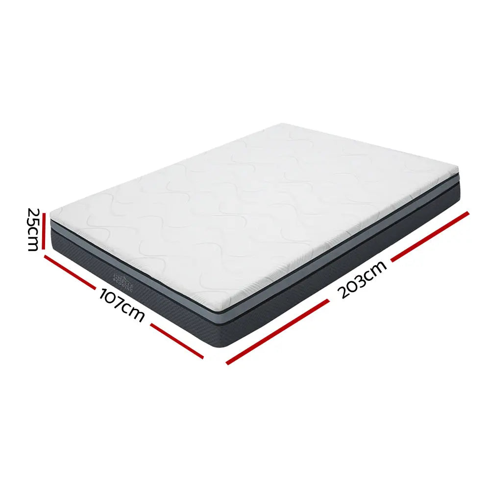 Giselle Bedding Cool Gel Memory Foam Mattress King Single Size Giselle