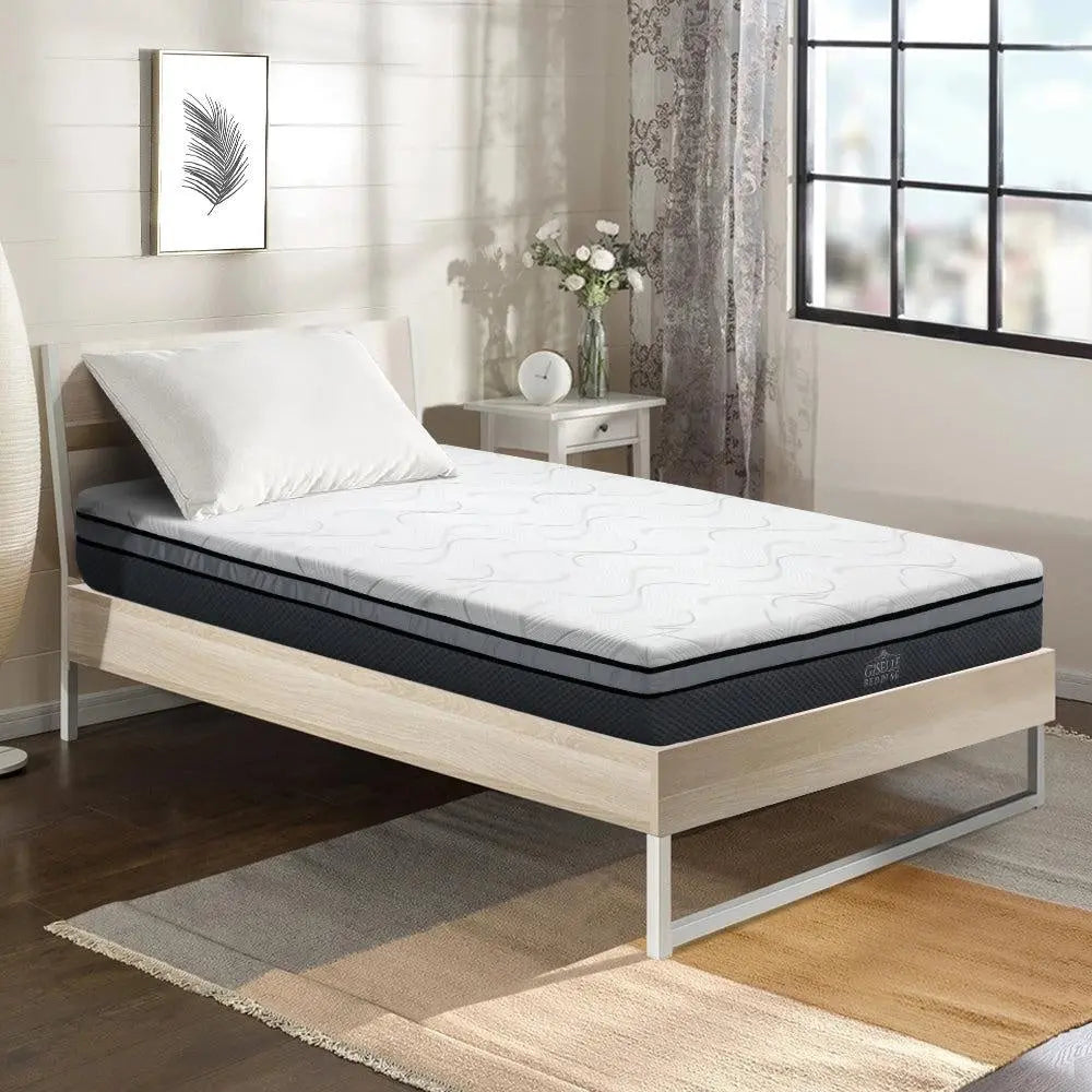 Giselle Bedding Cool Gel Memory Foam Mattress King Single Size Giselle