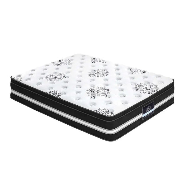 Giselle Bedding Donegal Euro Top Cool Gel Pocket Spring Mattress 34cm Thick King Giselle